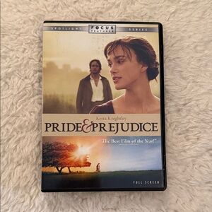 Pride & Prejudice DVD - Keira Knightley